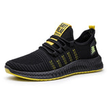 Designed 2020 Men casual shoes Breathable Mesh Sneakers Comfortable Walking Footwear Male Running Sport Shoes WIENJEE Summer New